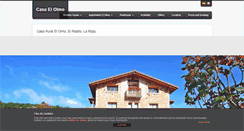 Desktop Screenshot of casaelolmo.com